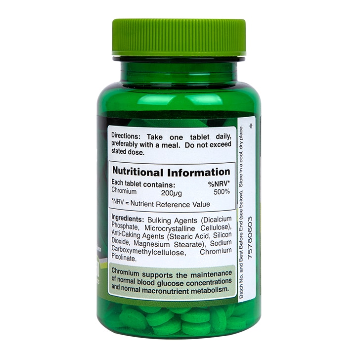 Holland & Barrett Chromium Picolinate 250 Tablets 200ug